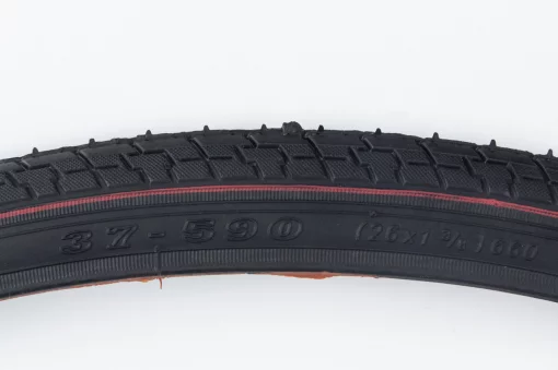 Шина 26"х1 3/8 (37-590) дорожная SV117, ВЕЛОШИНИ, YQ-413044