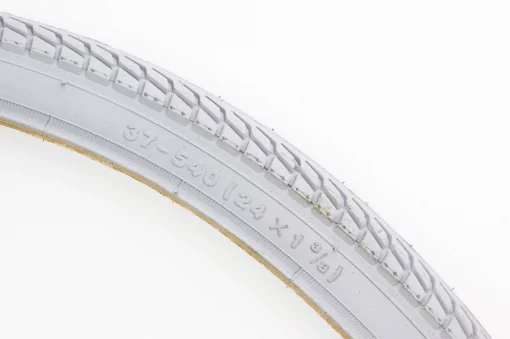 Шина 24"x1 3/8 (37-540) дорожня, сіра H-435, ВЕЛОШИНИ, YQ-402928