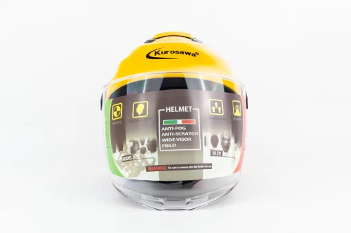 Шолом "кепка" T96 M, жовтий, ШОЛОМИ, YQ-360450