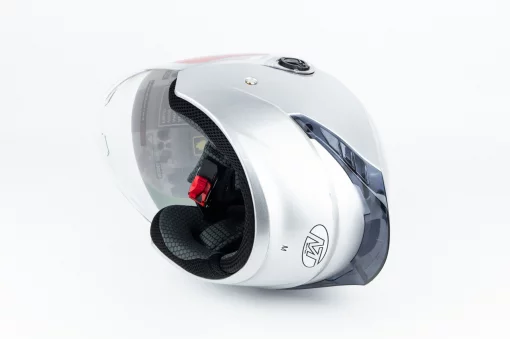 Шлем открытый с очками МТ 606 M, серый, ШОЛОМИ, YQ-360454