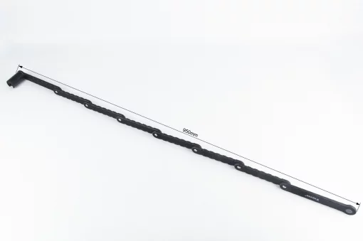 Замок противоугонный секционно-пластиновый 950х22х7мм под ключ, крепл. на раму, TY3881, ВЕЛОАКСЕСУАРИ, YQ-414006