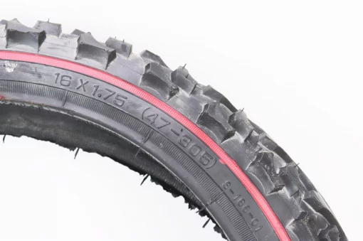 Шина 16"х1,75 (47-305) шипованная с красной полосой S-186, ВЕЛОШИНИ, YQ-402980