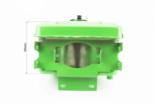 Бак топливный R175A/R180NM, 260x190x165мм, выступ. горловина, отверстие под шланг топливный+крышка, D175/180N, YQ-603539