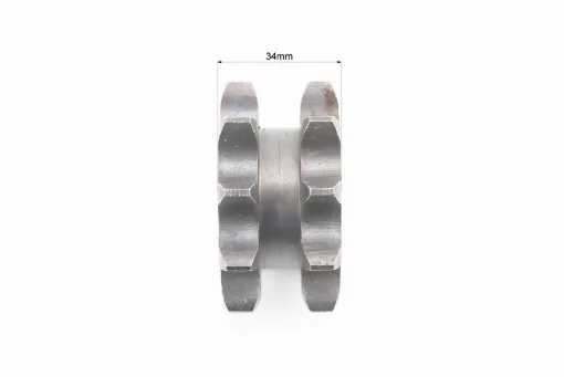 Звезда двухрядная 630-10T-2, d-25мм, Мототрактор, YQ-608105