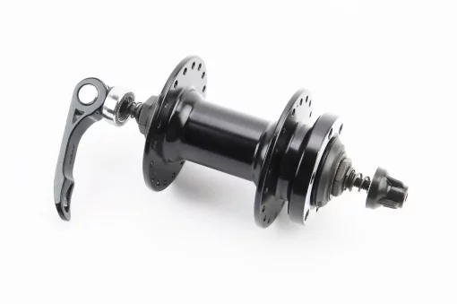 Втулка передняя MTB алюминиевая 14Gx36H, Disk-brake, крепл. эксцентрик, чёрная KT-MD7F, ВЕЛОЗАПЧАСТИНИ, YQ-403034