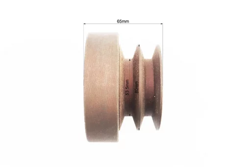 Шкив-муфта сцепления вариаторного типа (под коленвал, d-19мм, D-102мм, два паза под ремень SPB) 168F/170F, D168F, YQ-601473
