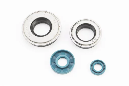 Сальники к-кт 4шт (12x22x5; 15x35x7; 25x41x9,5/13; 25x52x9,5/13) редуктора, M168F, YQ-601514