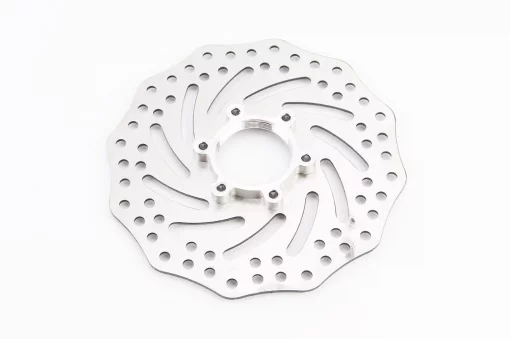 Гальмівний диск 140мм, кріпл. гайка, ВЕЛОЗАПЧАСТИНИ, YQ-403201