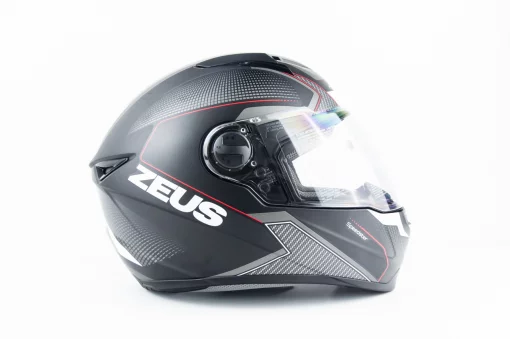 Шлем интеграл ZS-811 SPEEDSTER М (57см), чёрно-красный мат, ШОЛОМИ, YQ-360491