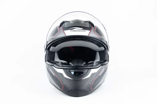 Шлем интеграл ZS-811 SPEEDSTER М (57см), чёрно-красный мат, ШОЛОМИ, YQ-360491