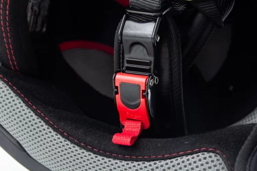 Шлем интеграл ZS-811 SPEEDSTER М (57см), чёрно-красный мат, ШОЛОМИ, YQ-360491