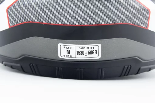 Шлем интеграл ZS-811 SPEEDSTER М (57см), чёрно-красный мат, ШОЛОМИ, YQ-360491