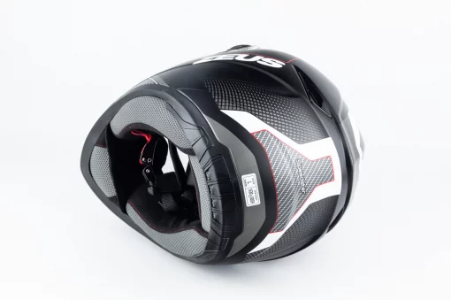 Шлем интеграл ZS-811 SPEEDSTER L (59см), чёрно-красный мат, ШОЛОМИ, YQ-360492