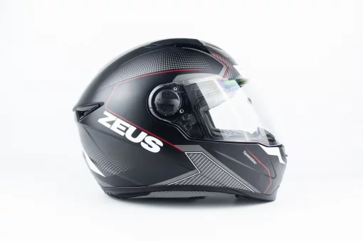 Шлем интеграл ZS-811 SPEEDSTER L (59см), чёрно-красный мат, ШОЛОМИ, YQ-360492