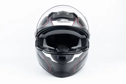 Шлем интеграл ZS-811 SPEEDSTER L (59см), чёрно-красный мат, ШОЛОМИ, YQ-360492