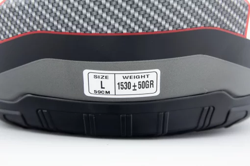 Шлем интеграл ZS-811 SPEEDSTER L (59см), чёрно-красный мат, ШОЛОМИ, YQ-360492