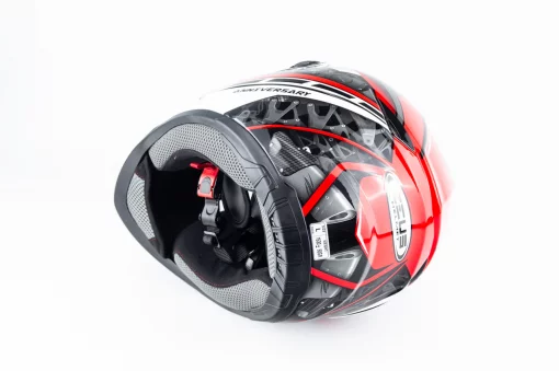 Шолом інтеграл ZS-811 ANNIVERSARY L (59см), червоний з малюнком AL41, ШОЛОМИ, YQ-360495