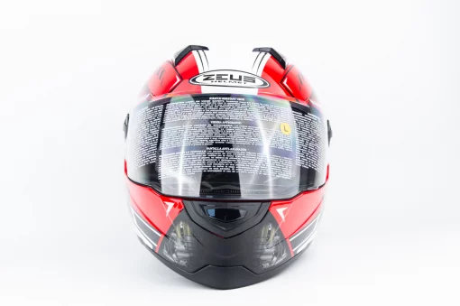 Шолом інтеграл ZS-811 ANNIVERSARY L (59см), червоний з малюнком AL41, ШОЛОМИ, YQ-360495