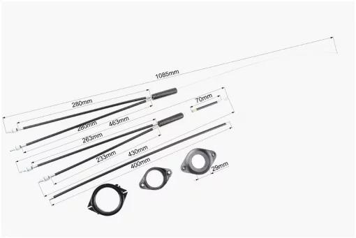 Трос тормозной BMX задний с Gyro Rotor, ВЕЛОЗАПЧАСТИНИ, YQ-403248