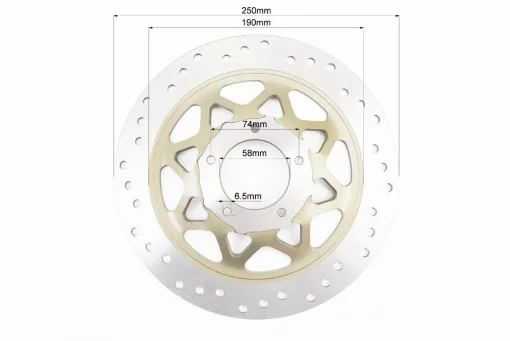 Viper-F5 Диск тормозной передний, Viper-Zongshen, YQ-505005