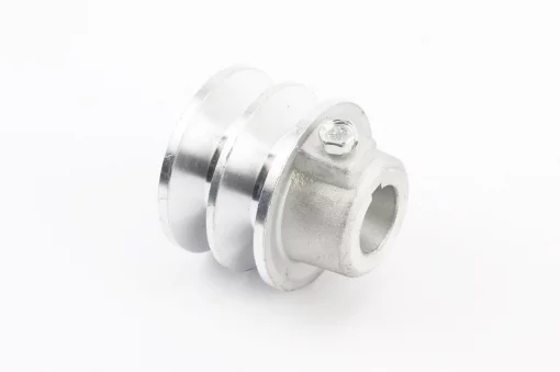 Шкив под коленвал, d-20мм (D-56мм, 2-х ручейковый, два паза под ремень SPА, алюминий) 168F/170F Тип 1, D168F, YQ-601638