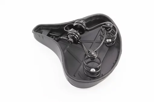 Сиденье ХВЗ 245x210мм, чёрное CROSSRIDE, ВЕЛОЗАПЧАСТИНИ, YQ-403353