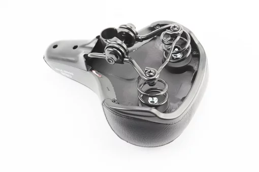 Сиденье ХВЗ 260x195мм, чёрно-серое GS-809B11D, ВЕЛОЗАПЧАСТИНИ, YQ-403358