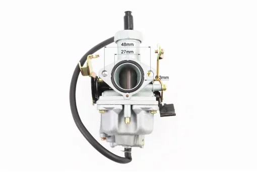 Карбюратор СВ/CG-150, d-27, дроссель ручной, с ускорительным насосом, CB125-300, YQ-361042