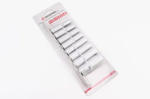 Набор головок торцевых удлинённых на планке 1/2" 8шт (10/12/13/14/15/17/19/22мм) (ET-6009), Ручний інструмент, YQ-702184