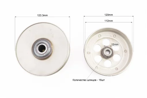 Варіатор задній к-кт Yamaha JOG 90, YQ-363030