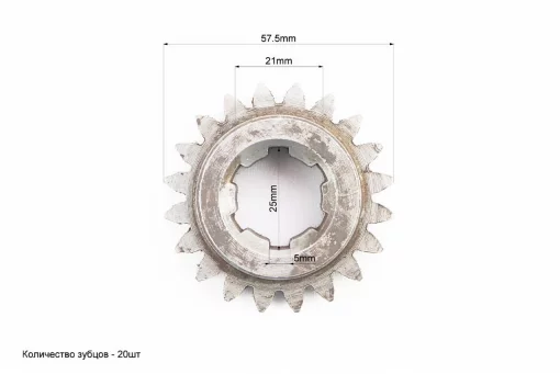 КПП-Шестерня ведущая понижающая Z-20, M175/195N, YQ-604197
