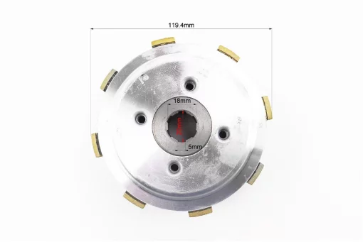 Зчеплення (кошик d-25мм, внутрішня частина d-20мм) тип 1, M178/186F, YQ-602196