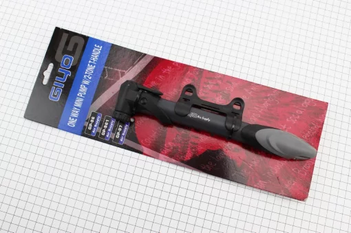 Насос пластмассовый с Т-ручкой, чёрно-серый GP 96, ВЕЛОІНСТРУМЕНТ, YQ-403769