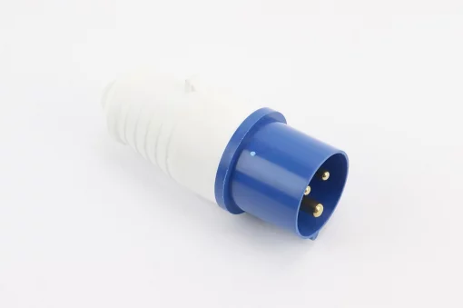 Вилка однофазна силова 16A, 250V, ГЕНЕРАТОР, YQ-609237