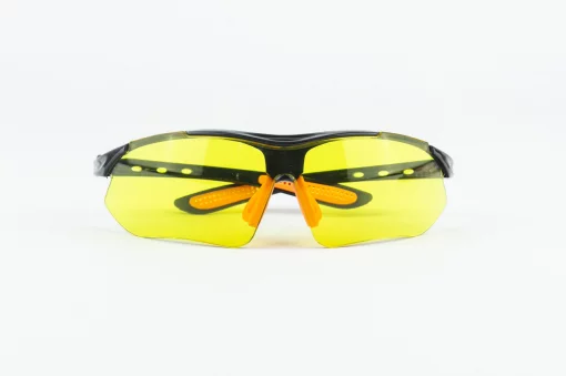 Окуляри захисні, матеріал лінзи-полікарбонат PC, жовті (SP-0093), Ручний інструмент, YQ-702383