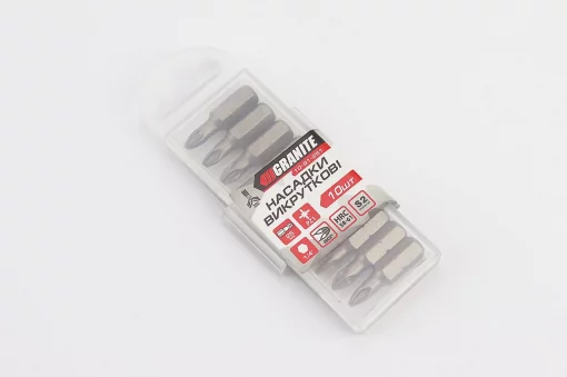 Бита PZ1 25мм 1/4" S2 10шт (10-91-251), Витратні матеріали, YQ-703044