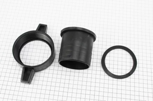 Переходник мотопомпы с фланца на шланг, пластмасса к-кт 3шт, 3" (74мм), Мотопомпа, YQ-611010