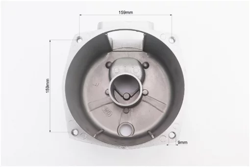 Корпус мотопомпи 2", фланець "трикутник", Мотопомпа, YQ-611023