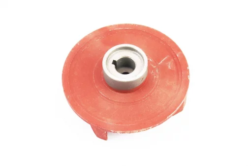 Рабочее колесо (крыльчатка), D-123мм, под вал, d-19мм, 4 лопасти, чугун, Мотопомпа, YQ-611039