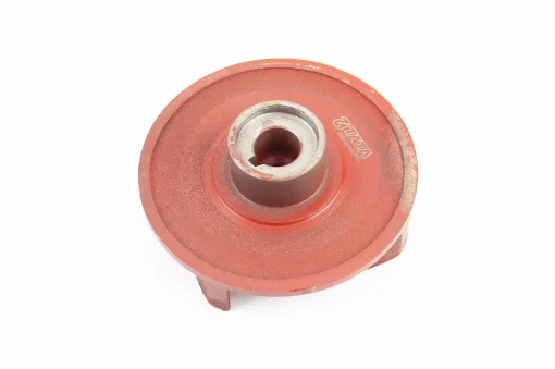 Рабочее колесо (крыльчатка), D-123мм, под вал, d-20мм, 4 лопасти, чугун, Мотопомпа, YQ-611048