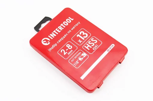 Набор свёрл по металлу 13шт D-2/2,5/3/3,5/4/4,5/5/5,5/6/6,5/7/7,5/8мм HSS (SD-0114), Витратні матеріали, YQ-703130