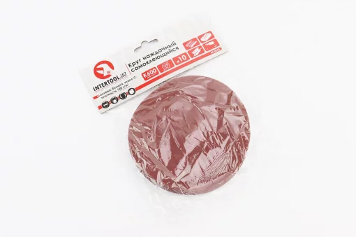 Круг шлифовальный самоклеющийся 125мм, бумага класс C, K600, к-кт 10шт (BT-0560), Витратні матеріали, YQ-703163