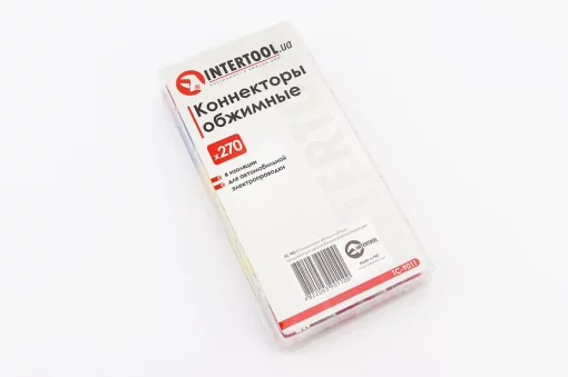 Контакты обжимные 270шт для электропроводки, изолированные (TC-9011), Витратні матеріали, YQ-703178