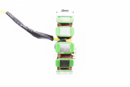 Статор магнето (генератора) (12 котушок роз'єм "тато 2+1") висота 25мм, 125-150сс 4Т, YQ-310285