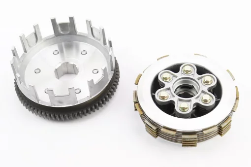 Зчеплення, маховик в зборі (6 болтів, маховик 73 зуб.) ZUBR/F5, CG125-250, YQ-326131