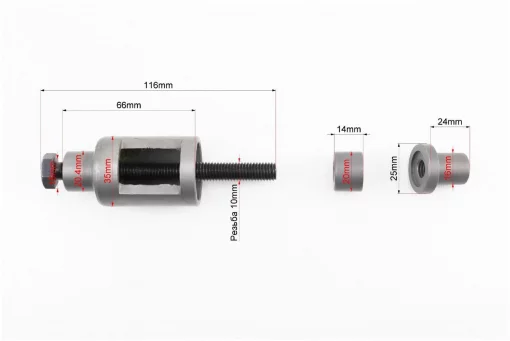 Знімач сайлентблоків двигуна тип 2, МОТО інструмент, YQ-332156
