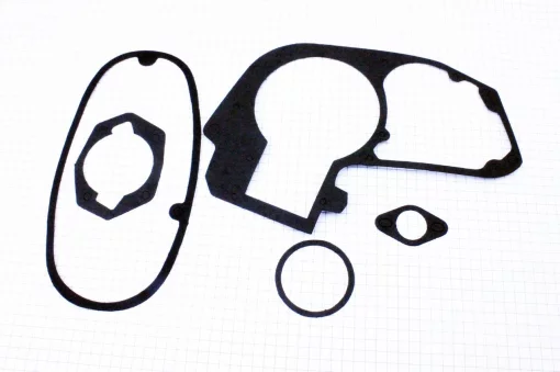 Прокладки двигателя, к-кт 5 деталей, (бумага), ВОСХОД, YQ-345020