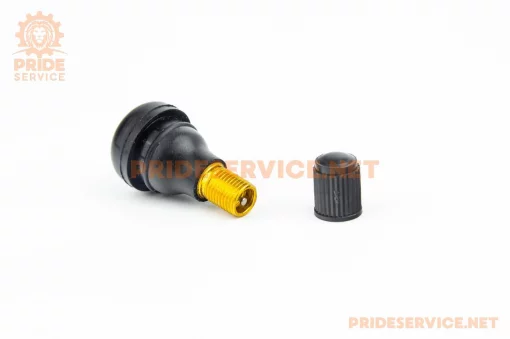 Ниппель бескамерный (Schrader AV-33), прямой, чёрный TR-412, РІЗНЕ, YQ-354905