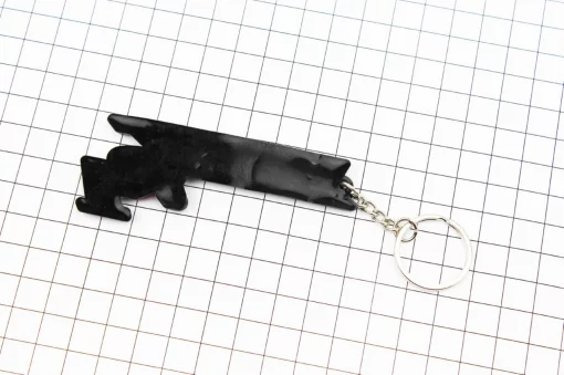 Брелок резиновый "R1" 90х30мм, поліграфія, YQ-502441