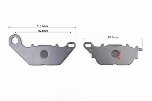 Гальмівні колодки (дискові) Yamaha YBR-125 Custom/Jupiter MX/Sniper-135/LC-135/XC-125 Vity/MBK- XC125 WAAP, к-кт, ЗЧ-МОТО,